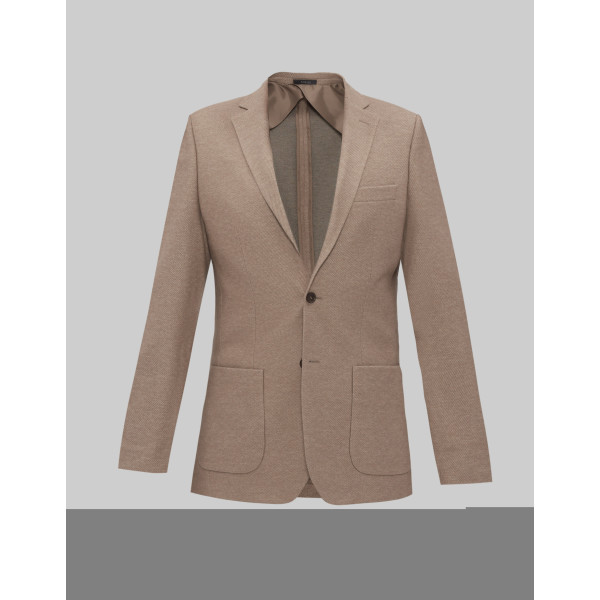 marynarka valmala beżowy slim fit