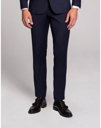 spodnie do zestawu albino granatowy slim fit