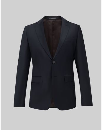 marynarka do zestawu marradi granatowy classic fit