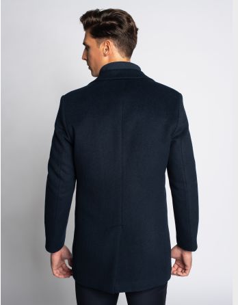 płaszcz męski seveso granatowy