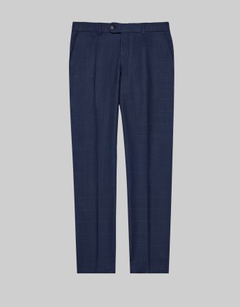 Spodnie do zestawu vergano granatowy slim fit