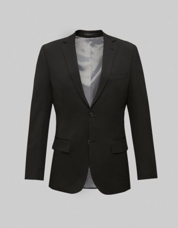 garnitur galatro czarny slim fit