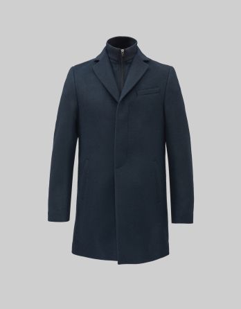Płaszcz męski seveso granatowy g2