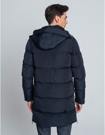 kurtka pikowana amato granatowa