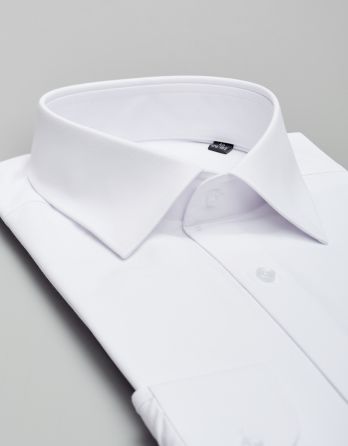 koszula latteria 00359 długi rękaw biały slim fit