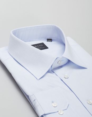 koszula lavello 00424 długi rękaw błękit classic fit