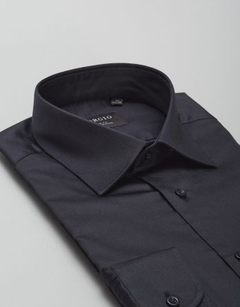 koszula simeria 00427 długi rękaw grafit slim fit