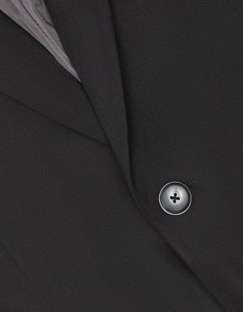 garnitur turro czarny super slim fit