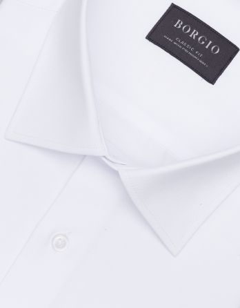 koszula francavilla 00462 długi rękaw biały classic fit