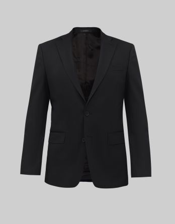 marynarka pellezzano czarny slim fit