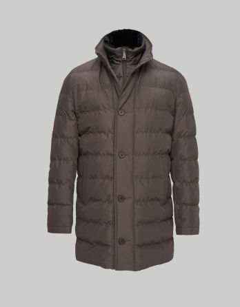 kurtka camigliano brąz