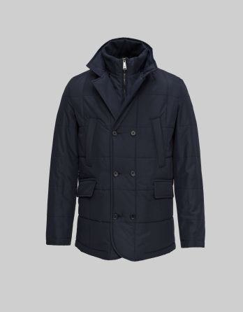 kurtka zimowa gravina granatowy