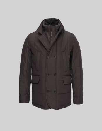 kurtka zimowa gravina brąz