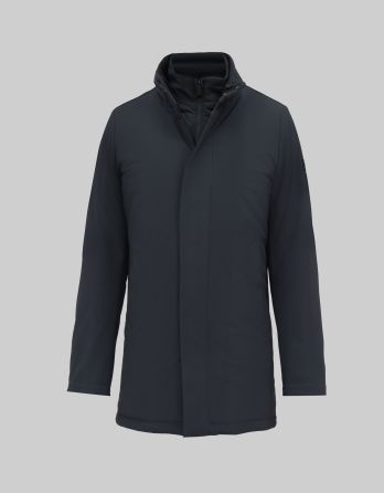 płaszcz nizza granatowy