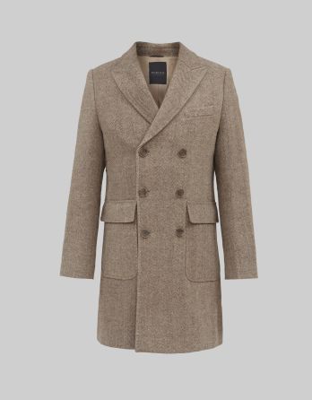 płaszcz bolognetta beżowy