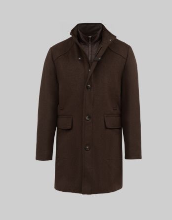 płaszcz pontelongo brąz