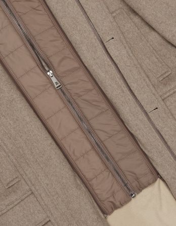 płaszcz pontelongo beżowy