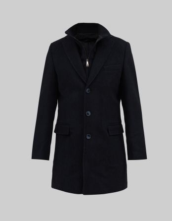 płaszcz sorianello granatowy