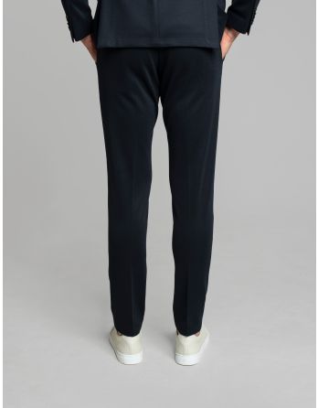 spodnie do zestawu circello granatowy slim fit