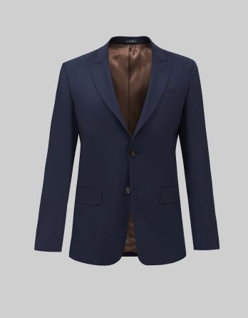 Marynarka do zestawu parma granatowy slim fit