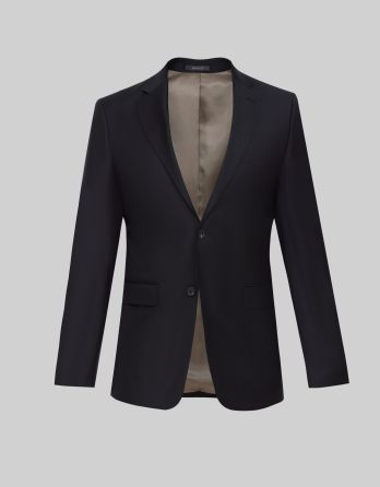 marynarka do zestawu rosolini 02 granatowy slim fit