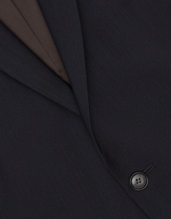 marynarka do zestawu marradi granatowy classic fit