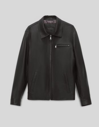 kurtka skórzana isera czarna