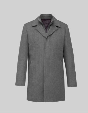 płaszcz serre szary