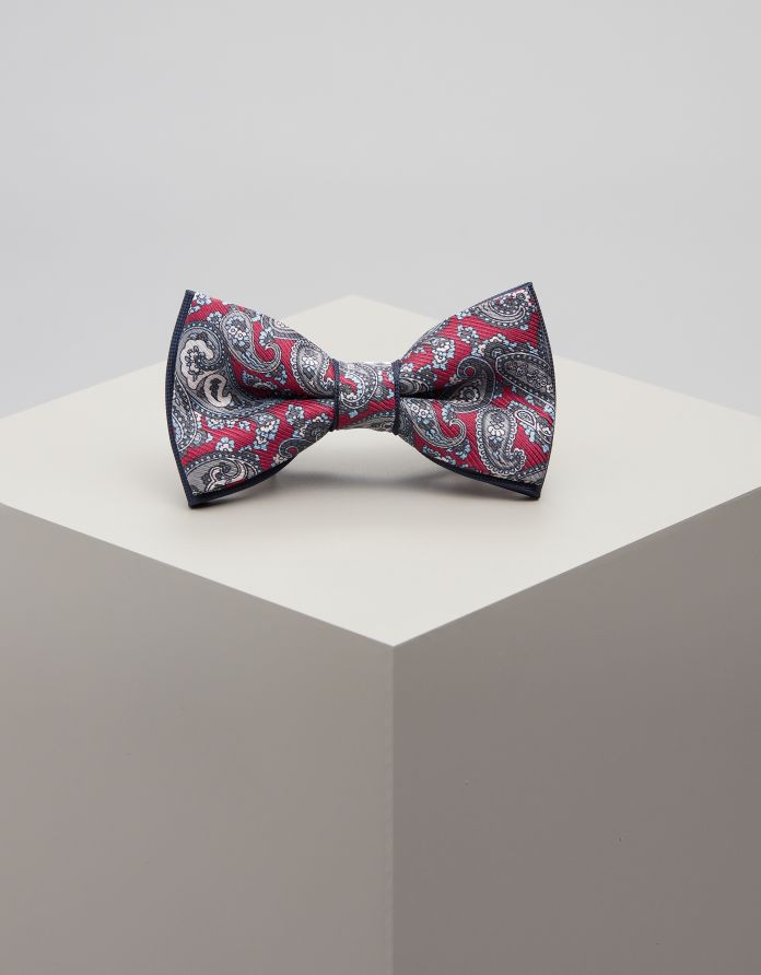 mucha seta bordowy paisley 0003