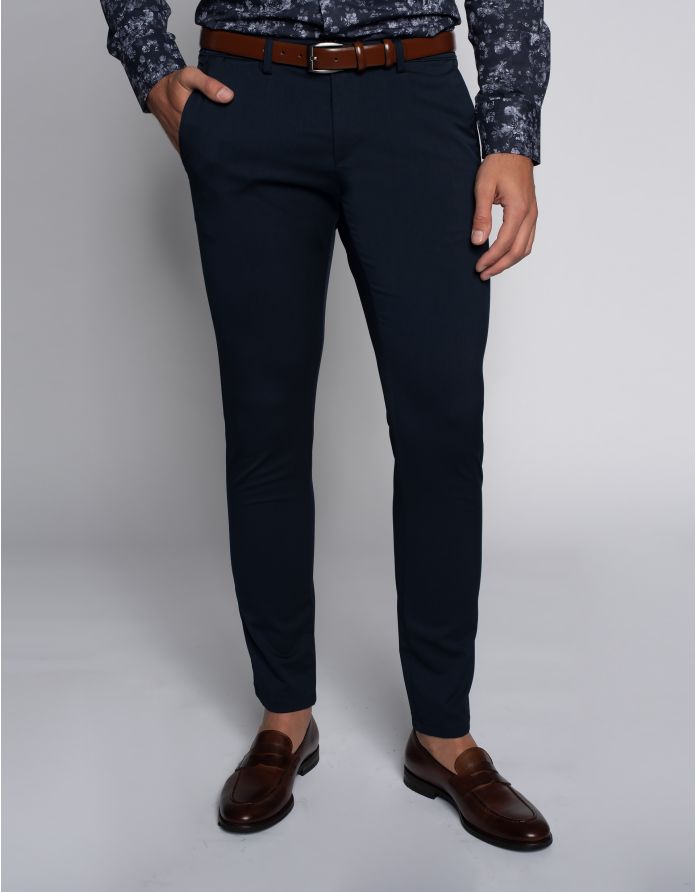 Spodnie Altedo granatowe slim fit