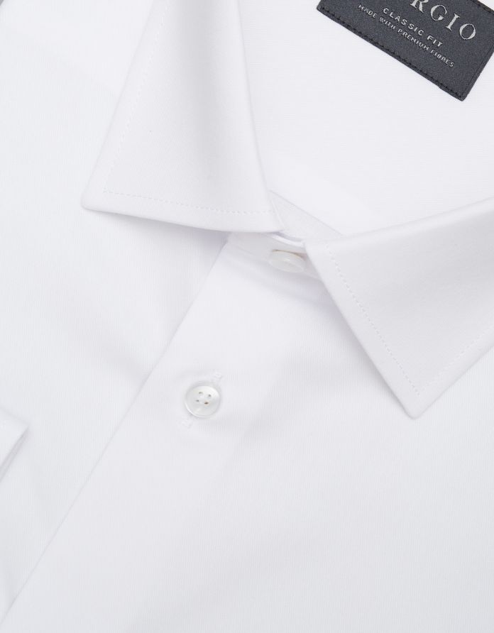 Koszula męska lavello 00309 długi rękaw biały classic fit