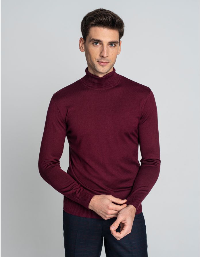 Sweter męski goito tn bordo