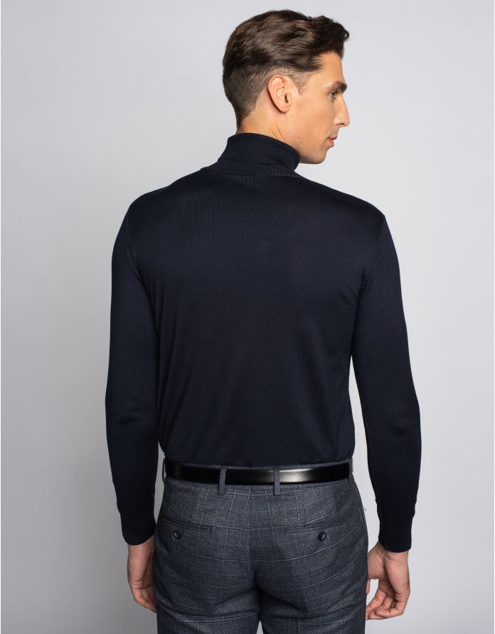 Sweter męski goito tn granatowy