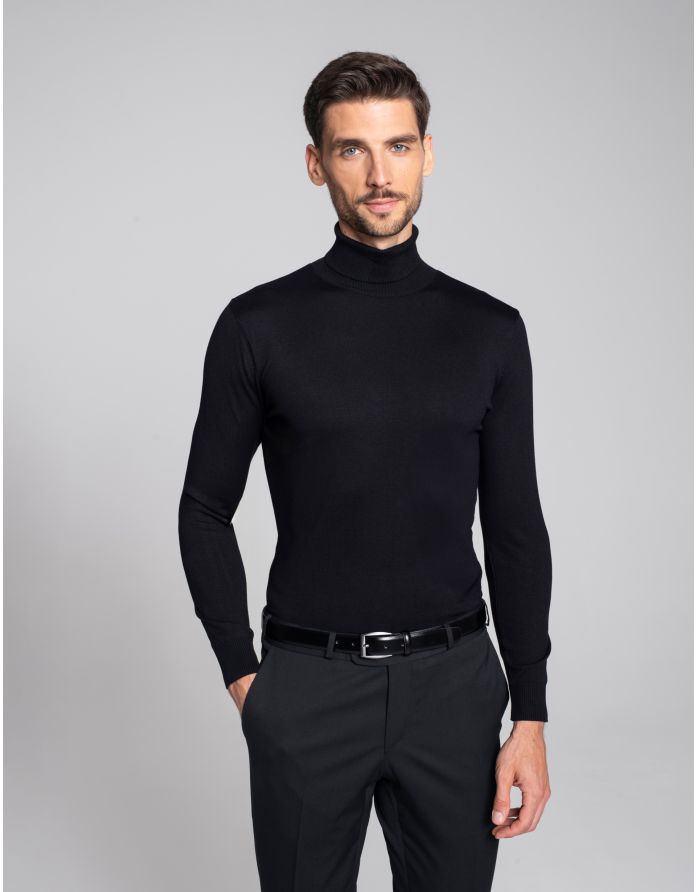 Sweter męski goito tn czarny