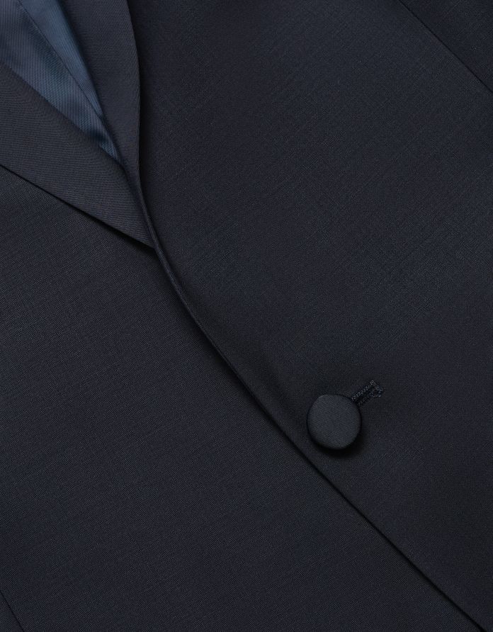 marynarka corsico granatowy slim fit