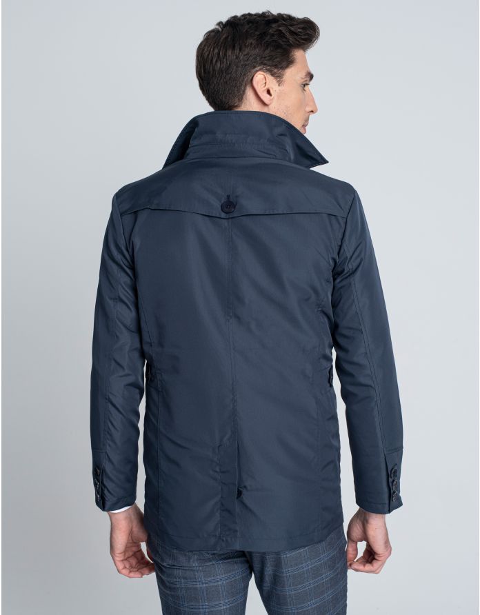 płaszcz przejściowy alseria granatowy