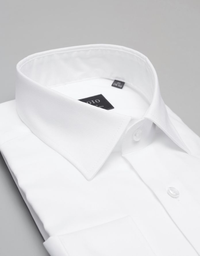 Koszula lavello 00313 długi rękaw biały classic fit