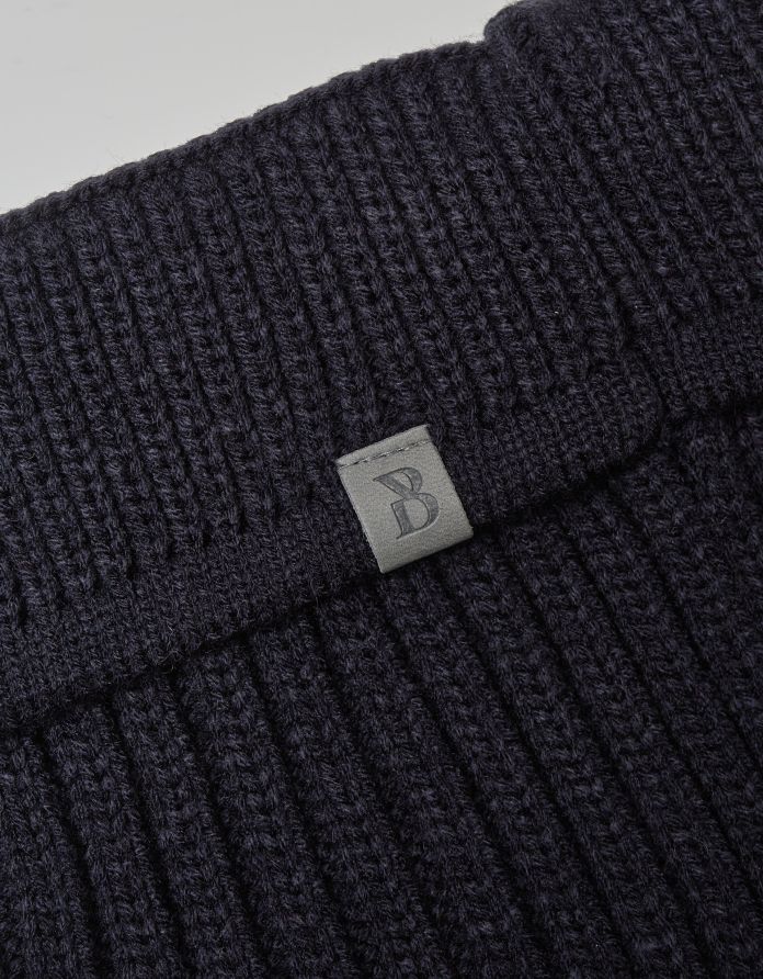 Komin męski lucianetti granatowy