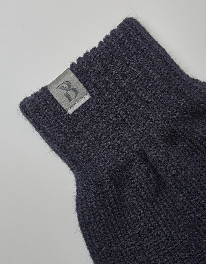 Rękawiczki męskie lucianetti granatowy