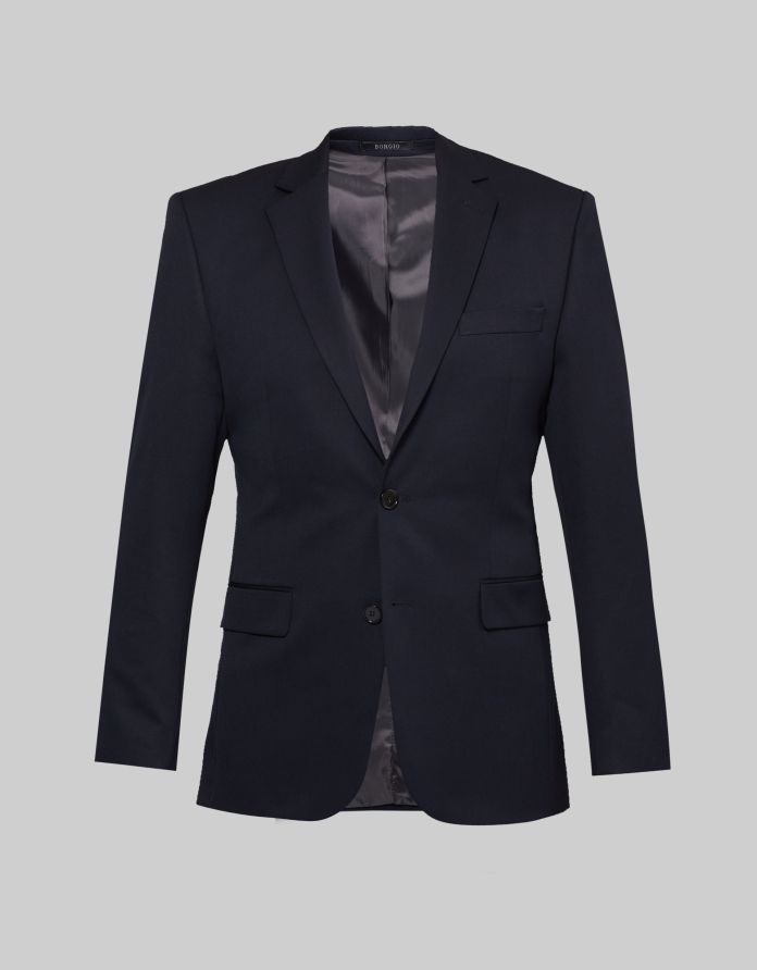 garnitur turro granatowy super slim fit