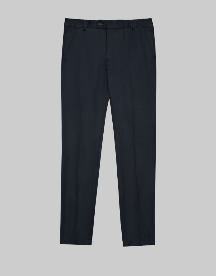 spodnie turro granatowy super slim fit