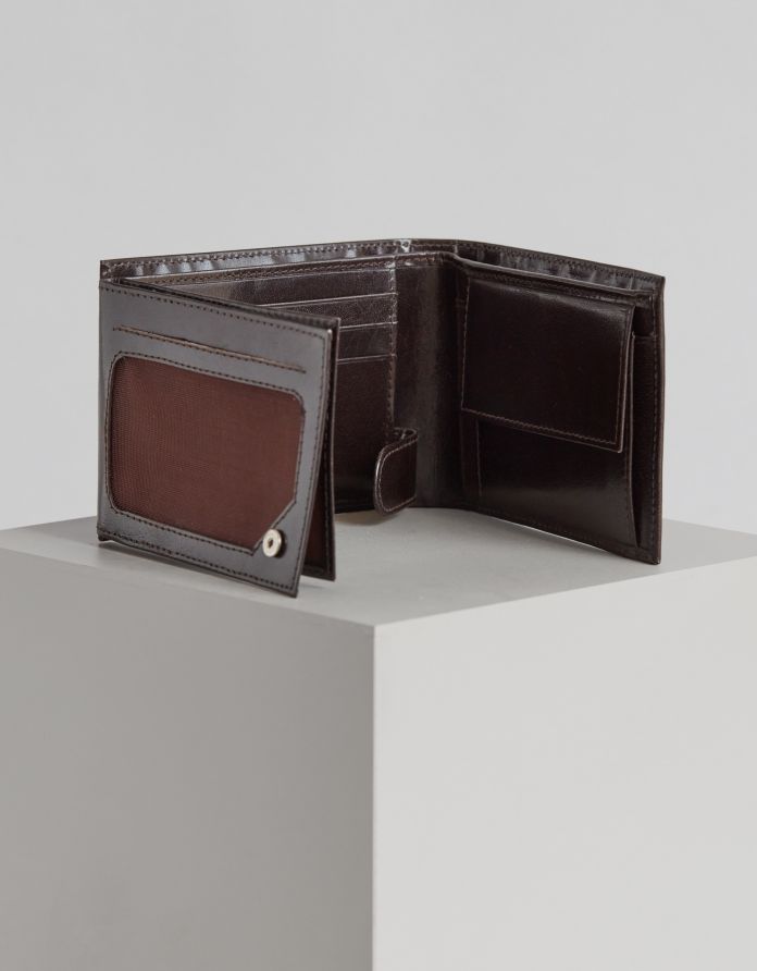 Portfel męski amro brąz