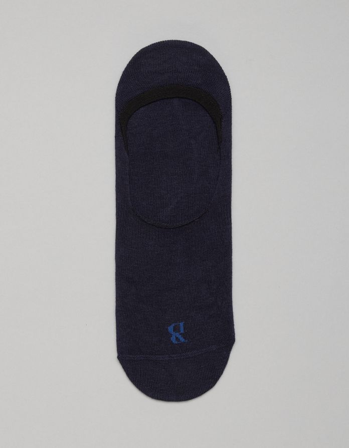 skarpety stopki invisible II granatowe g1