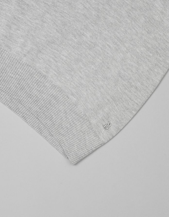 sweter, golf goito tn szary