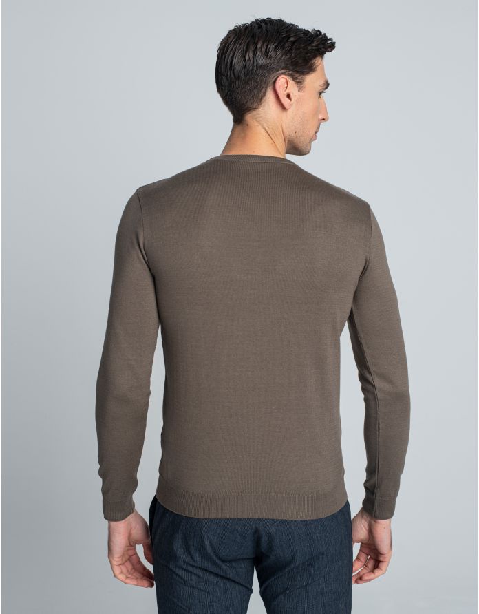 sweter freia on brąz