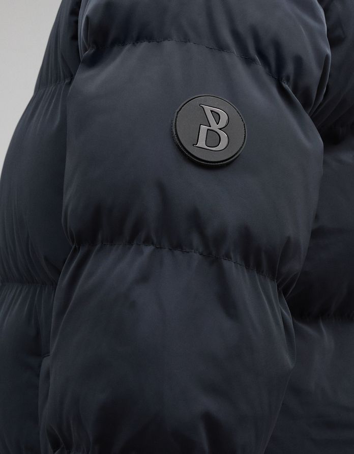 kurtka pikowana amato granatowa