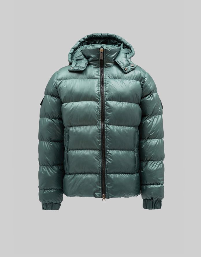 kurtka pikowana barone zielona