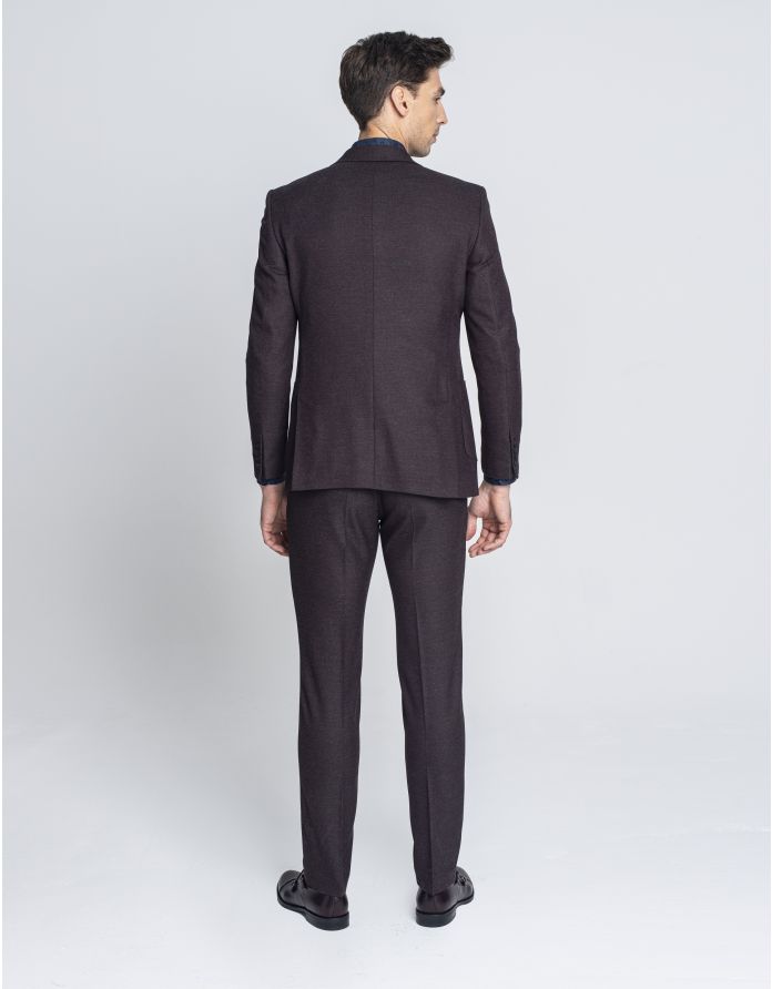 marynarka do zestawu foresta bordo super slim fit