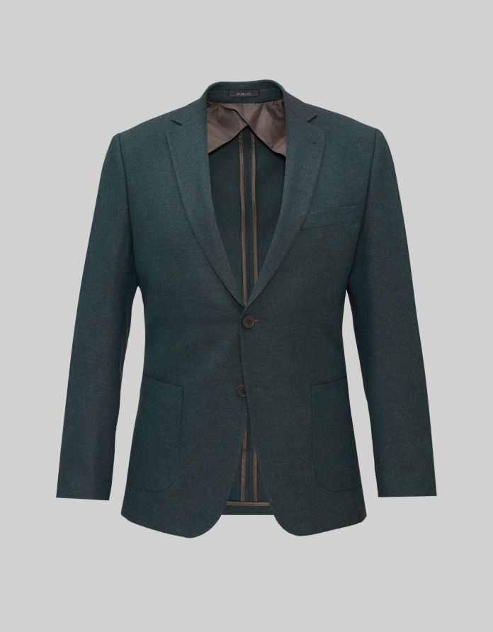 marynarka do zestawu foresta zielony super slim fit