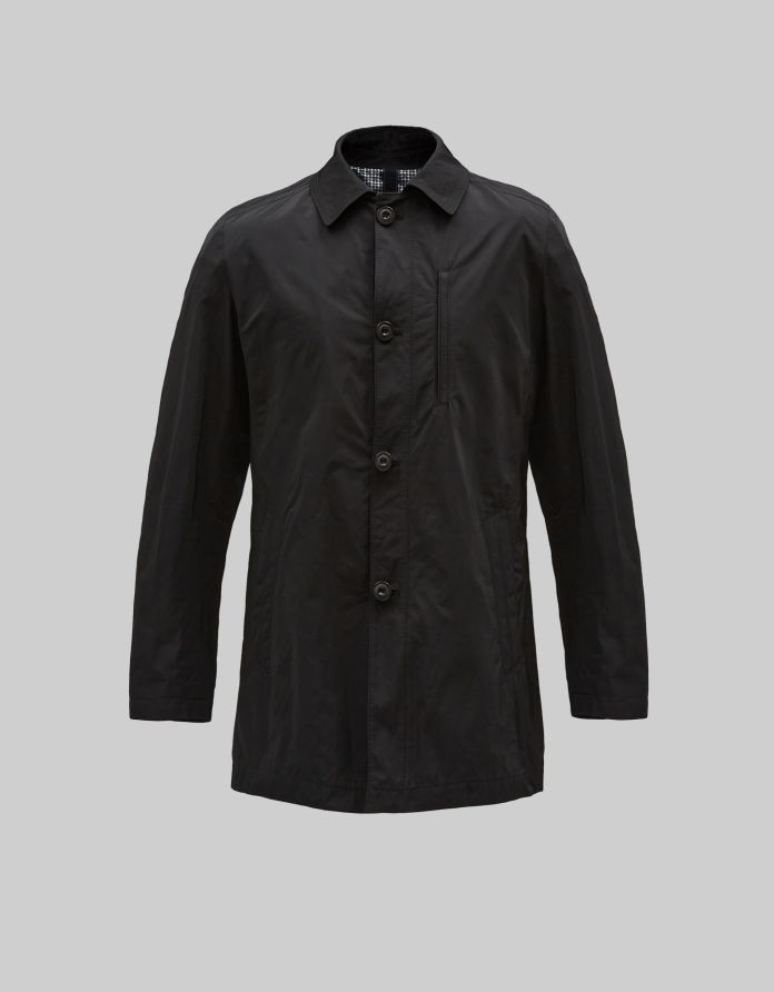 płaszcz przejściowy chiusato czarny